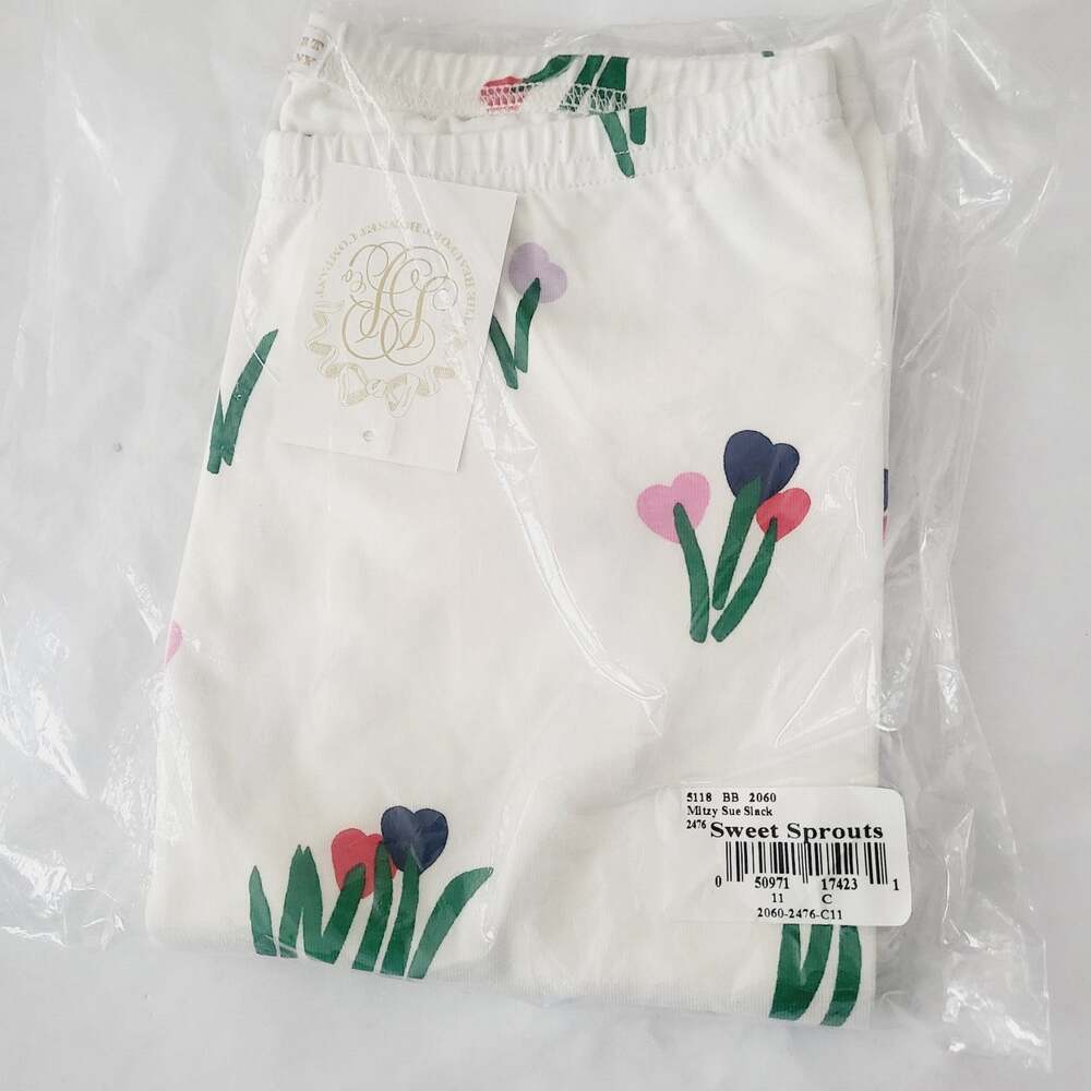 New The Beaufort Bonnet Company mitsy sue sprout leggings size 11 - Picture 2 of 2